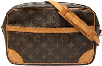 Louis Vuitton Pre-owned Cross Body Bags, female, Brown, Size: ONE SIZE Pre-owned The Trocadero 27