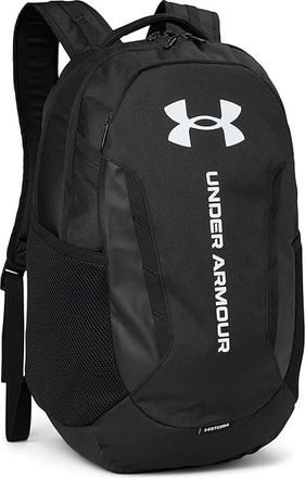 Under Armour Hustle 6.0 Backpack Backpack Bags Black/Black/White, Polyester