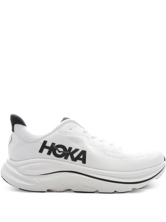 Hoka One One Clifton 10 logo sneakers - men - Fabric/Fabric/Rubber - 10.5 - White