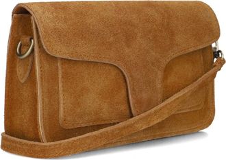 Notre-V Margot Suede - Dames - Tassen - Bruin - Maat: ONE Size Su&egrave;de