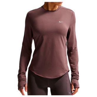 Nike Swift DF UV Long-Sleeve Crew Running Top Laufshirt f&uuml;r Damen | braun
