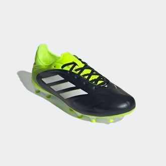 adidas Fussballschuh ADIDAS PERFORMANCE COPA PURE 3 LEAGUE FG/MG, Damen, Gr. 42,5, weiss (core schwarz, cloud wei&szlig;, lucid lemon), Synthetik, Schuhe Fussballs