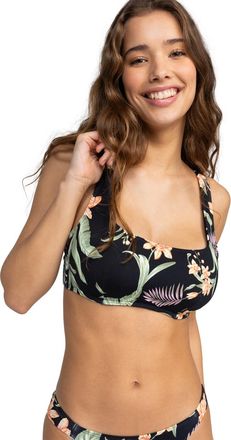 Roxy Triangel-Bikini-Top ROXY Pt Beach Classics, Damen, Gr. XS, Cup B, schwarz, Obermaterial: 85% Microfaser, 15% Elasthan;, Bikini-Oberteile Triangel-Biki