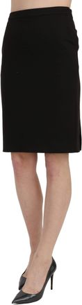 Gianfranco Ferre High Waist Pencil Cut Knee Length Formal Womens Skirt