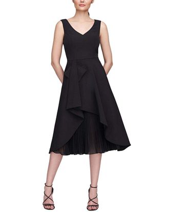 Kay Unger Begonia Midi Dress