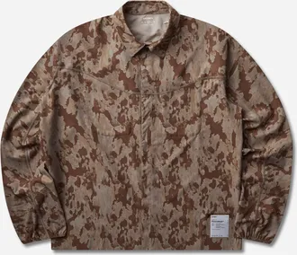 SATISFY Men s PeaceShell River Shirt Camo
