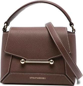 Strathberry Tassen, Dames, Bruin, ONE Size, Mosaic Nan Tas