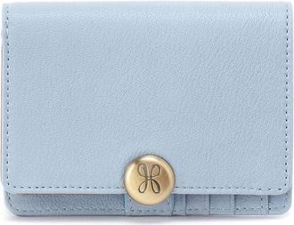 Hobo Small Hutton Leather Bifold Wallet in Dusted Sky at Nordstrom