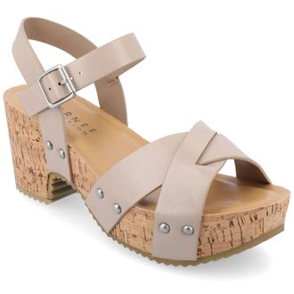 Journee Collection Women & apos;s Valentina Dress Sandals