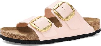 Birkenstock Arizona Big Buckle - Birki Womens Dress Sandals Light Rose : EU 42 (US Womens 11-11.5) Narrow, Faux Leather