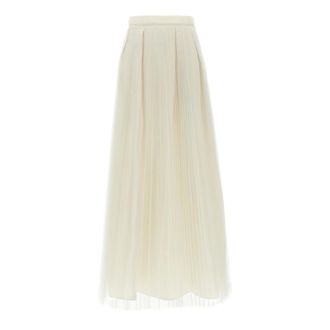 Twinset Donna, Gonne, Bianco, S, new