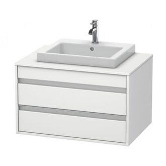 Duravit Duravit - Ketho Mueble Bajo Encimera 6754, 2 Cajones, 800mm, Para