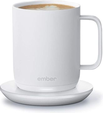 Ember Ember - Taza Inteligente 2 Con Control De Temperatura: 295 Ml, Calefacci&oacute;n, Pantalla Led Inteligente, Control Por Aplicaci&oacute;n, Bater&iacute;a Recargable De 1,