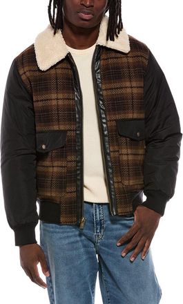 Scotch & Soda Mixed Media Wool-Blend Jacket