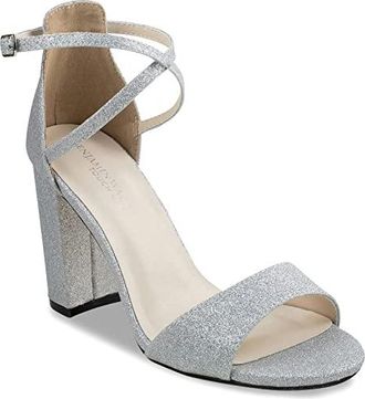 Touch Ups Jordy Womens Sandals Silver : 8.5 M, Synthetic