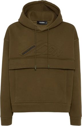Dsquared2 Felpa con cappuccio - Verde