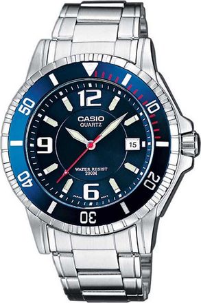 Casio Collection Mens Silver Watch MTD-1053D-2AVES Stainless Steel (archived) - One Size