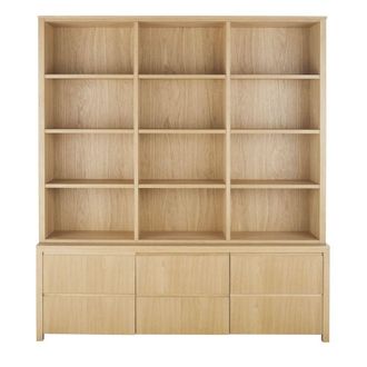 Maisons du monde Librer&iacute;a con 2 cajones y 2 puertas