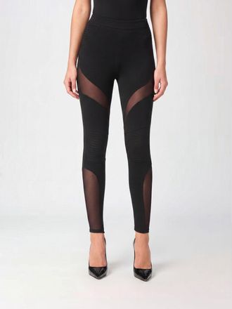 Philipp Plein High-Waisted Leggings in Technical Jersey with Embroidered Details