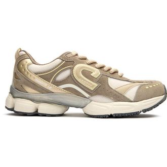 Cruyff Womens Marato Trainers - Taupe Suede - Size UK 9