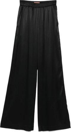 Ermanno Scervino Casual Broek - Dames - Wijde Broeken - Zwart - XS - Broeken