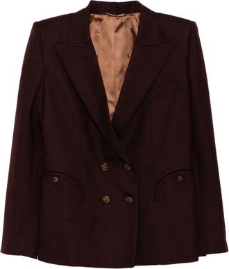 Blazé Milano Blazer in viscosa - Viola