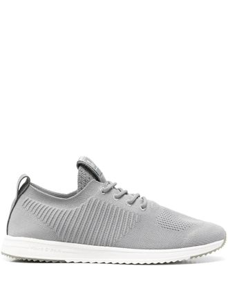 Marc O'Polo knit ribbed sneakers - Grey