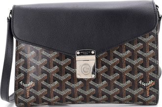 Goyard Chypre Wallet on Strap Coated Canvas with Leather