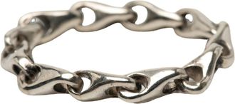 Gucci Silver 925 Band Ring (Pre-Owned)