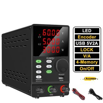 OEM Fuente De Alimentaci&oacute;n De Cc, Rango De Voltaje Ajustable, Monitorizaci&oacute;n En Tiempo Real, 60 V 5 A 300 W