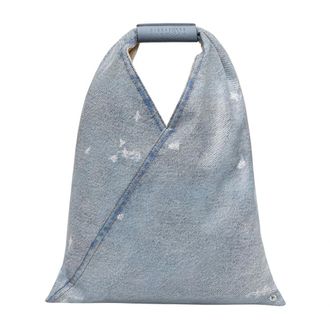 Maison Margiela Tassen, Dames, Blauw, ONE Size, Tote Bags