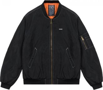 PROPAGANDA Bomber Jacket Logo Atom - - Jackets - Uomo - Nero - XL