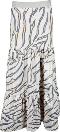 Violanti Beige Long Skirt