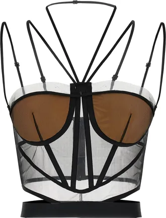 Nensi Dojaka Polyamide Tank Womens Tops
