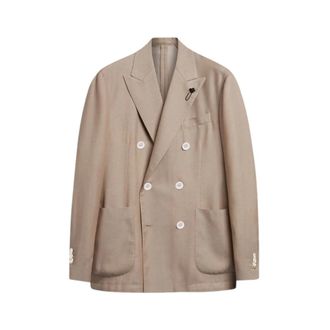 Lardini Heren, Pakken, Beige, Maat: 3XL