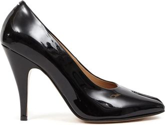 Maison Margiela With Heel - Dames - Pumps - Zwart - 36 EU - Leer - Schoenen