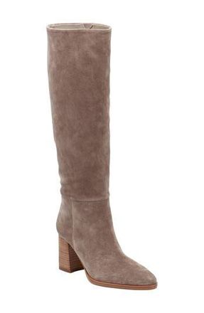 Marc Fisher Perina Knee High Boot in Taupe at Nordstrom Rack, Size 11 Regular Calf