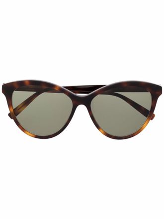 Saint Laurent Eyewear Occhiali da sole cat-eye SL 456 - Marrone