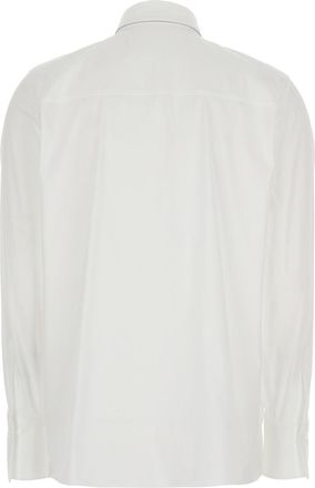 Brunello Cucinelli Womens Shirt Pointed Collar White Blouses