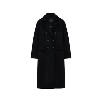 Anine Bing Maxi Cappotto - - Coats - Donna - Nero - S