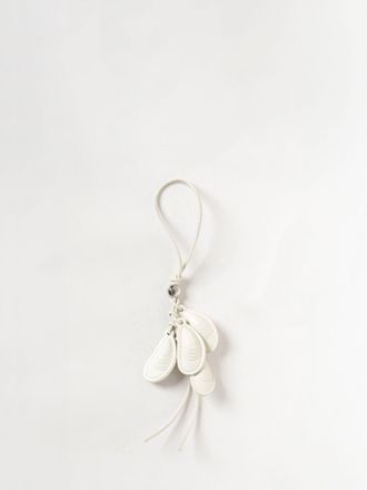 Loewe Portachiavi in pelle di vitello liscia con charm monogramma inciso