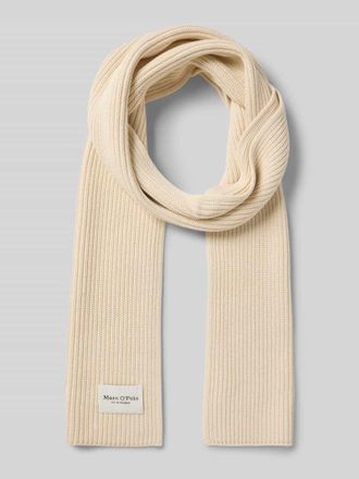 Marc O'Polo Schal aus reiner Baumwolle in Offwhite, Gr&ouml;&szlig;e 1