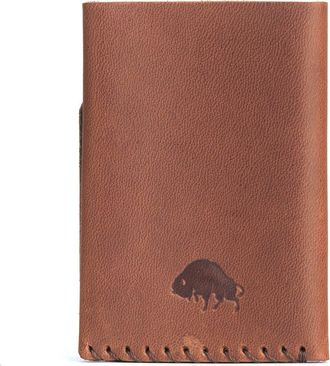 Ezra Arthur No. 2 Card Holder Wallet in Whiskey at Nordstrom