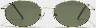 Simons Leo oval sunglasses