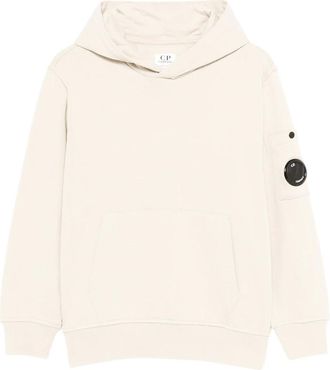 C.P. Company Felpa con cappuccio - male - C.P. Company - Kids Sweatshirts - White - 10 Y - Kids