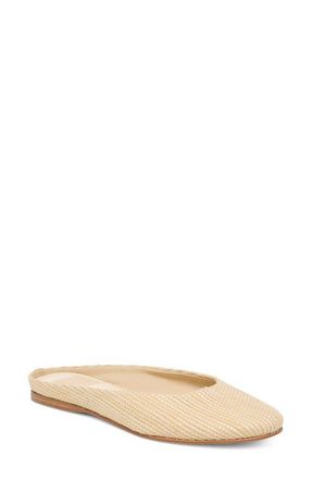 Dolce Vita Eila Mule in Light Natural Raffia at Nordstrom, Size 7.5