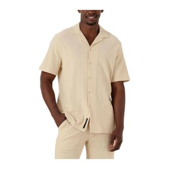 Butcher of Blue Heren, Overhemden, Beige, Maat: XL