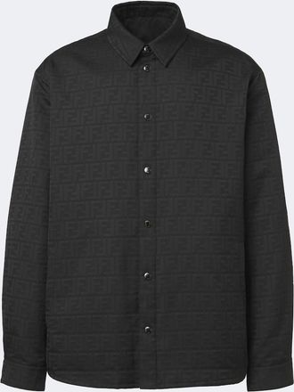 Fendi Giacca camicia FF Zucca in jacquard