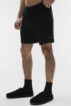 Alo | Chill Short in Black, Size: Medium