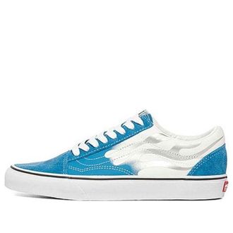 Vans Old Skool Flame - Mediterranian Blue VN0A4U3BXF0